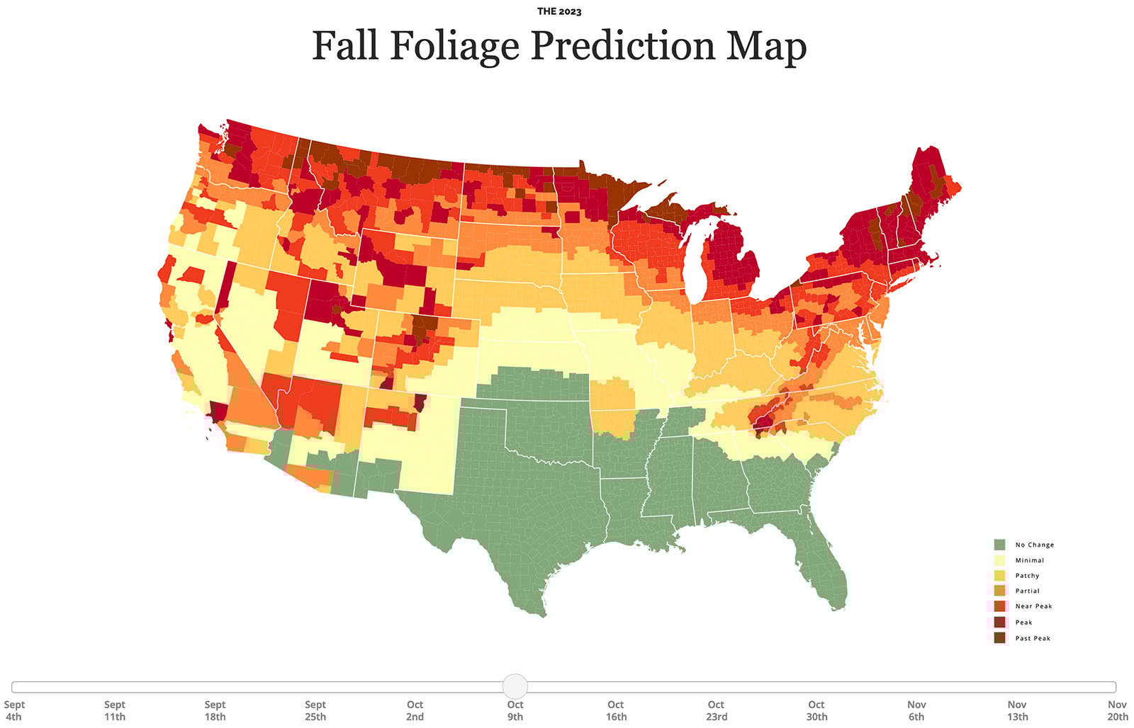 Guide to Fall Foliage Tracking and Maps